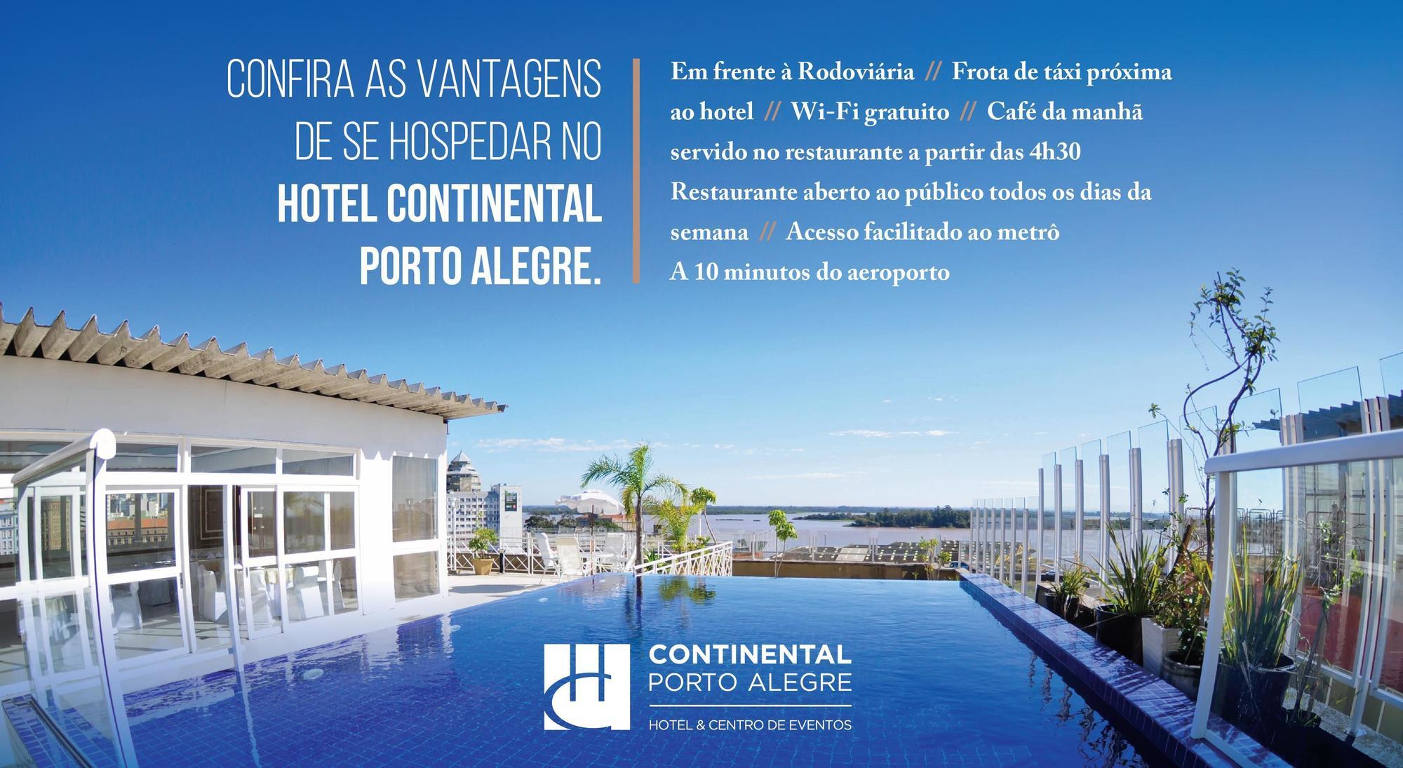 Continental Porto Alegre By Samba Hotell Exteriör bild